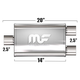 Глушитель Magnaflow 5"x8"x14"  2.5"IN/2x2.5"OUT