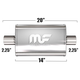 Глушитель Magnaflow 5"x8"x14"  2.25"IN/2.25"OUT
