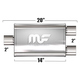 Глушитель Magnaflow 5"x8"x14"  2"IN/2x2"OUT