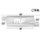 Глушитель Magnaflow 6"x6"x14"  2.5"IN/2.5"OUT
