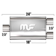 Глушитель Magnaflow 5"x8"x18"  2.5"IN/2x2.5"OUT