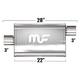 Глушитель Magnaflow 5"x11"x22"  3"IN/3"OUT